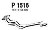 FENNO P1516 Exhaust Pipe